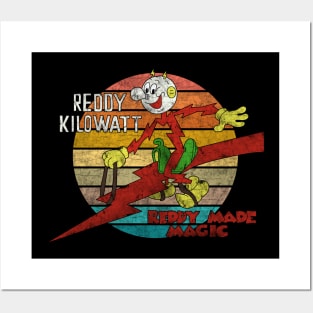 Reddy Kilowatt Posters and Art